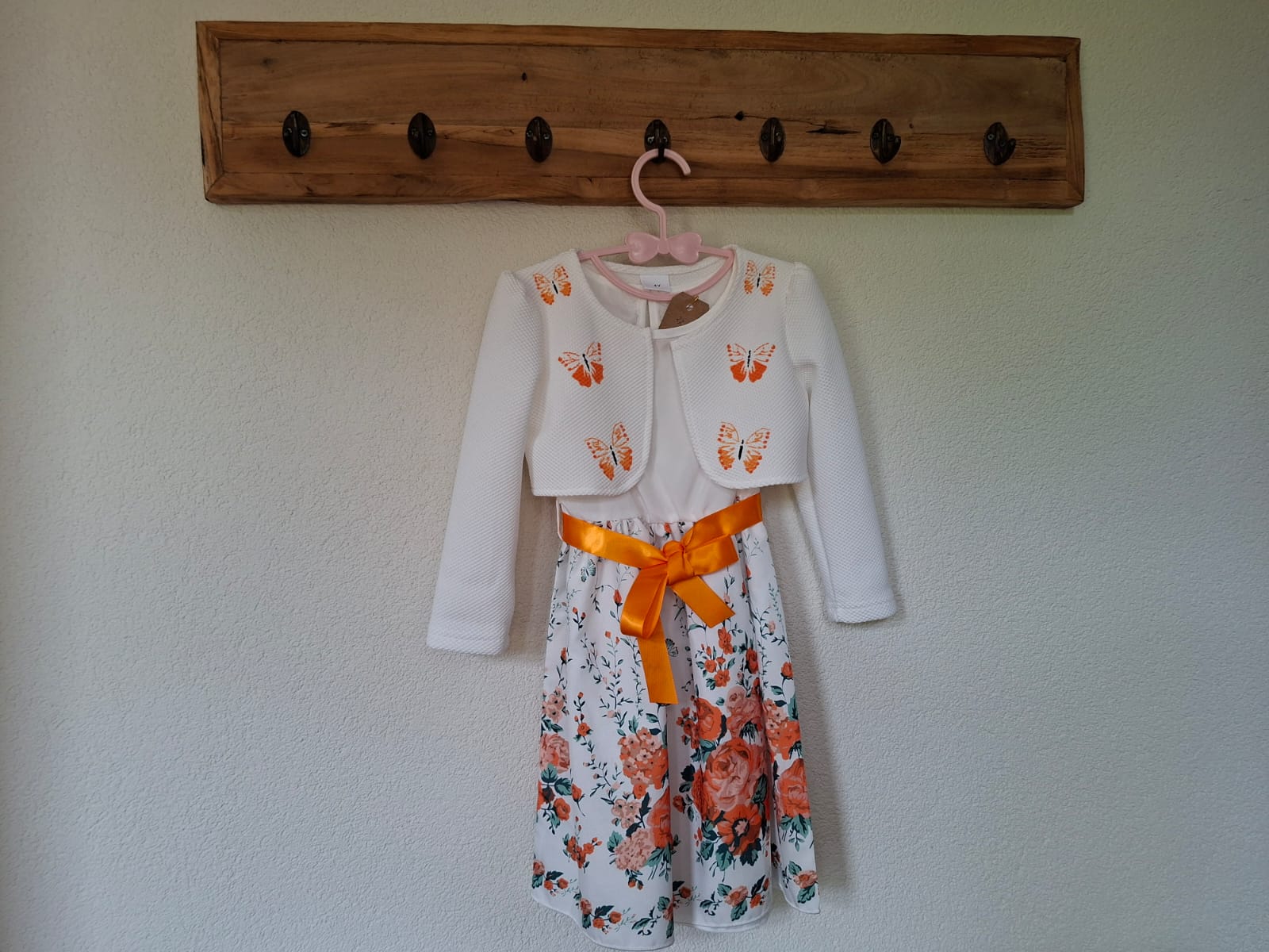 Mouwloos jurkje met vestje