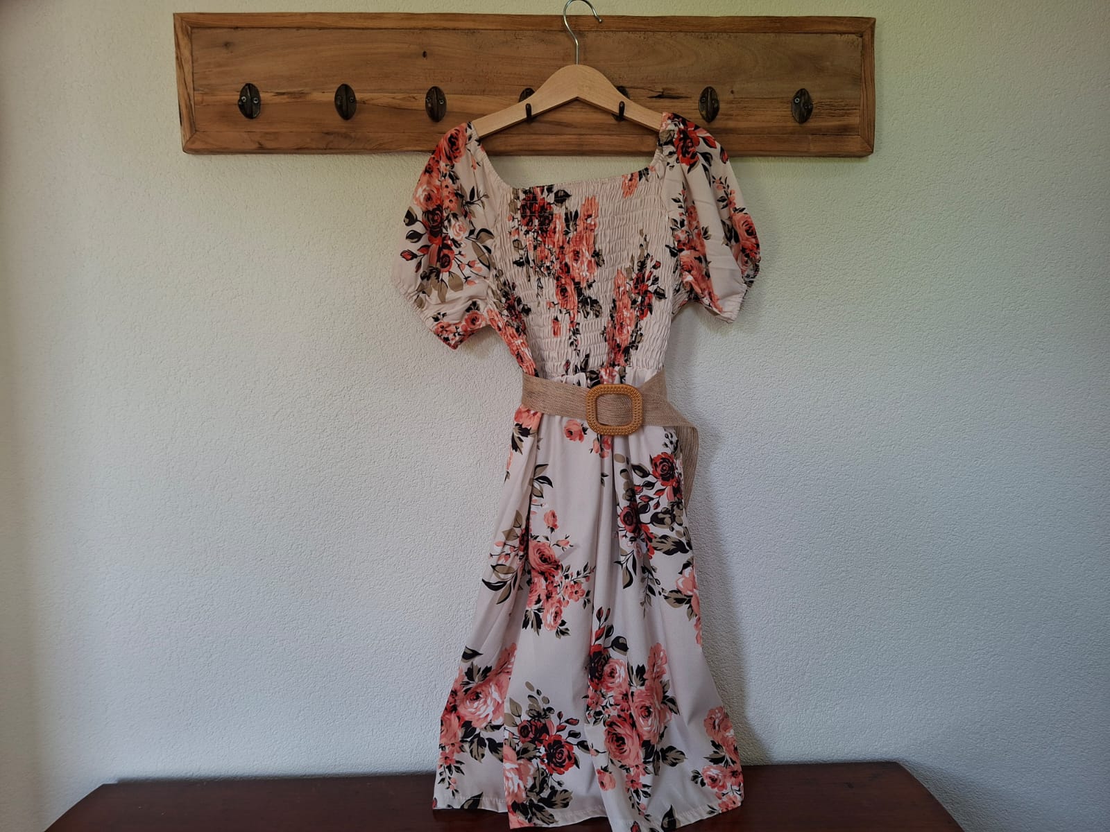 Jurk met smog voor en achter